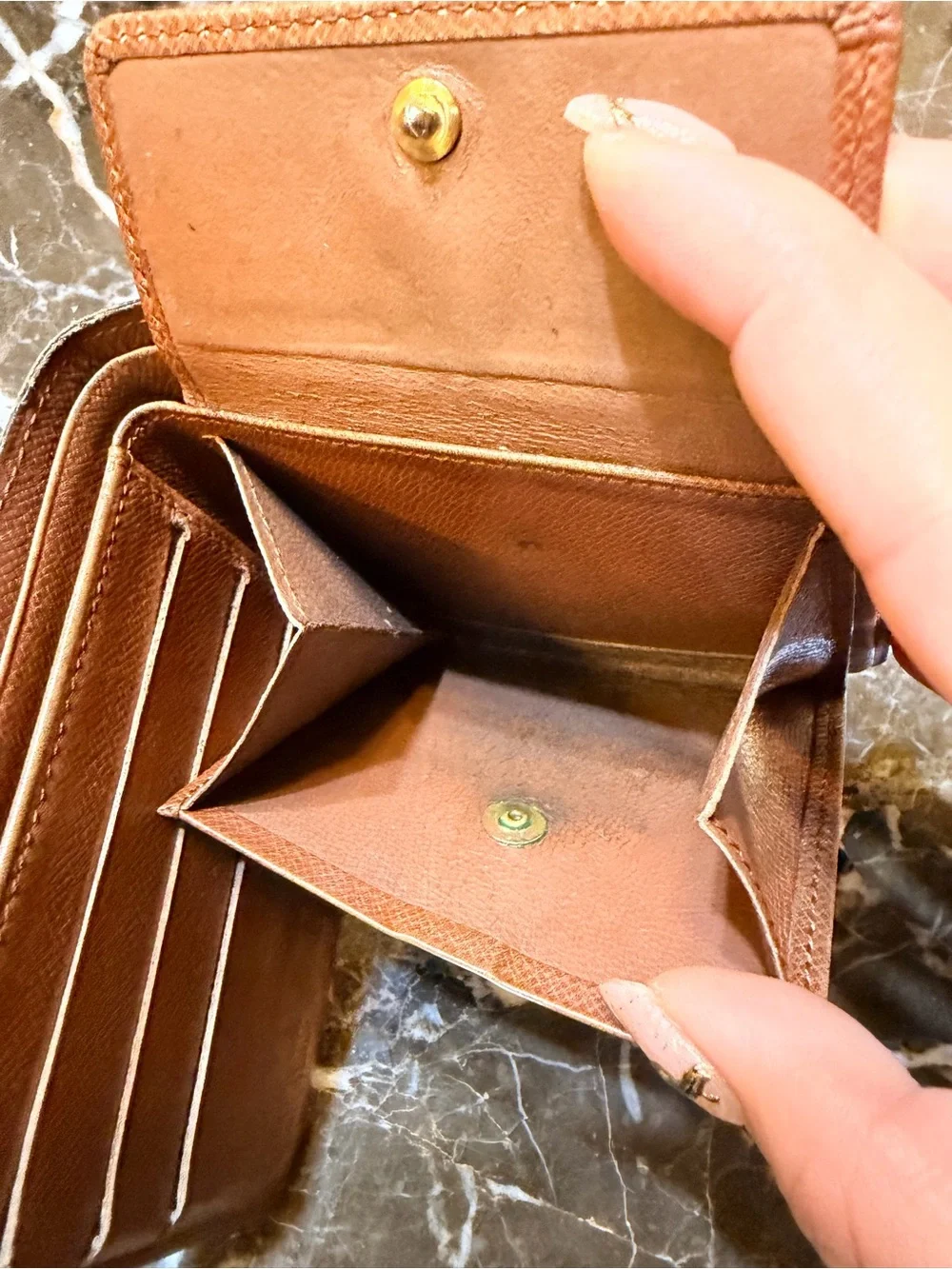Vintage Louis Vuitton Monogram Canvas Bi-Fold Wallet
